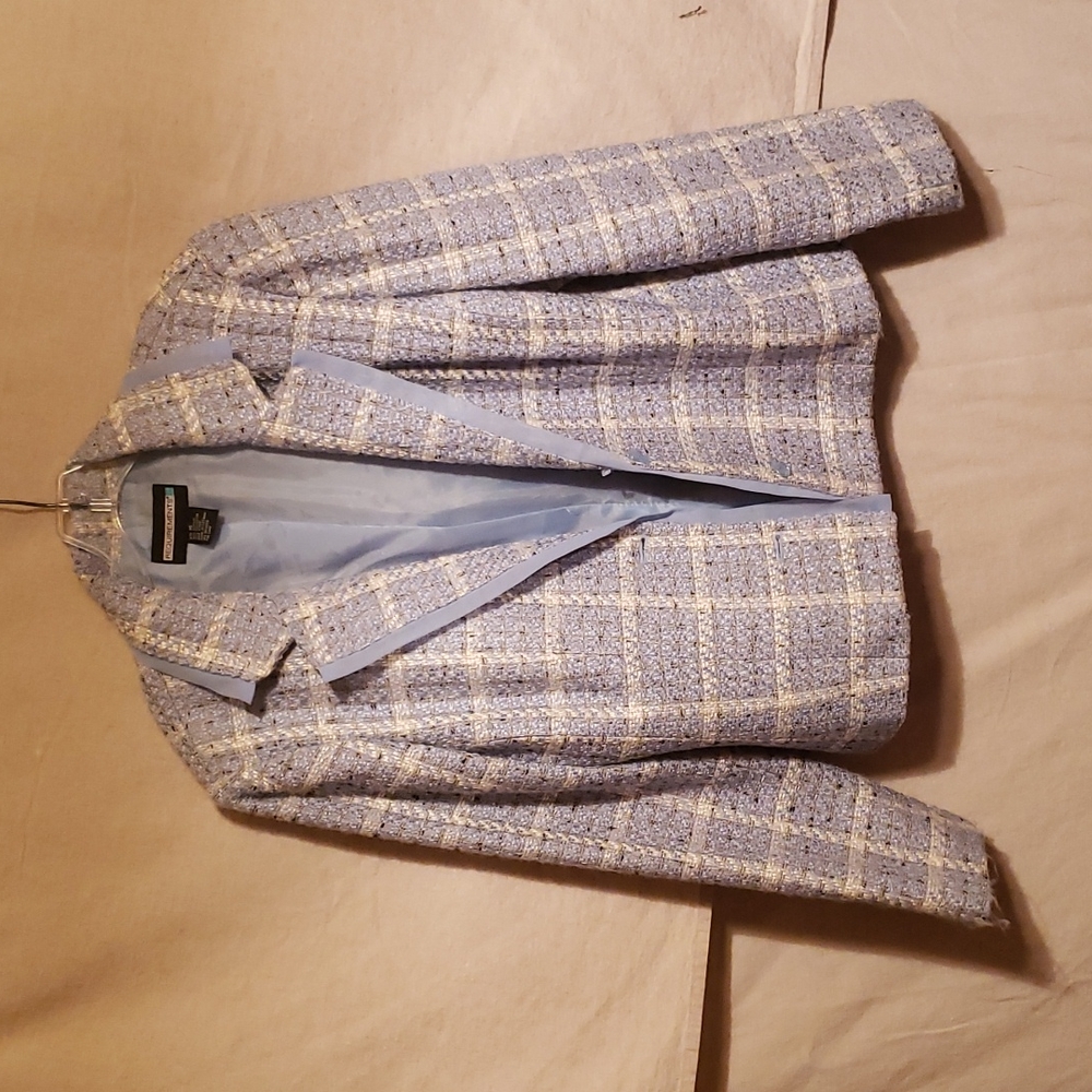 Vintage Blue Suit Jacket